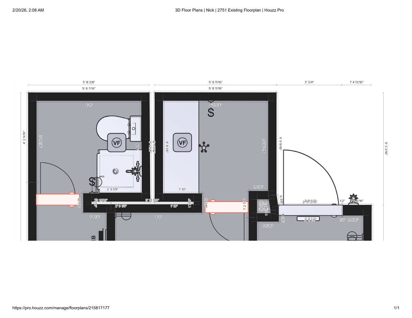 Existing Floorplan — Full Layout